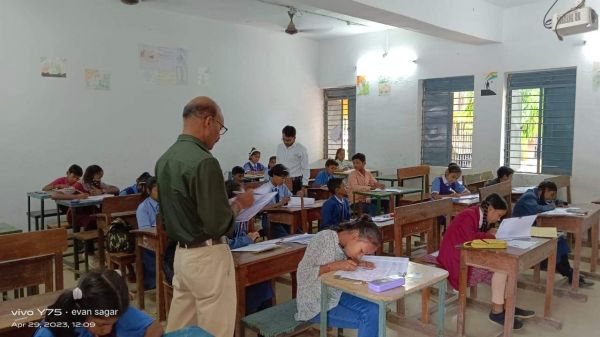 4485 विद्यार्थियों ने दी जनवि चयन परीक्षा