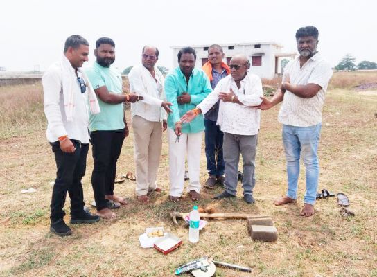 विभिन्न विकास कार्यों का भूमिपूजन