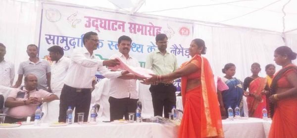 नैमेड़ में विधायक विक्रम ने किया  30 बिस्तर सीएचसी का शुभारंभ