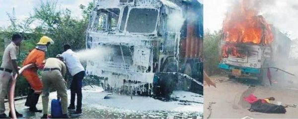 सडक़ पार कर रहे युवक को ट्रक ने रौंदा, मौत