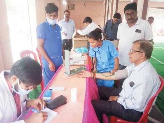 परशुराम जन्मोत्सव पर नि:शुल्क परामर्श चिकित्सा शिविर