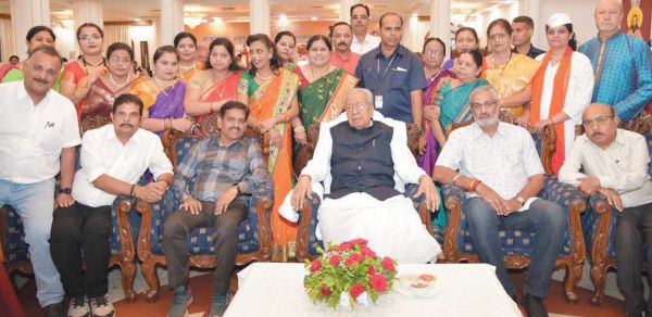 राजभवन में  मना गुजरात- महाराष्ट्र स्थापना दिवस 