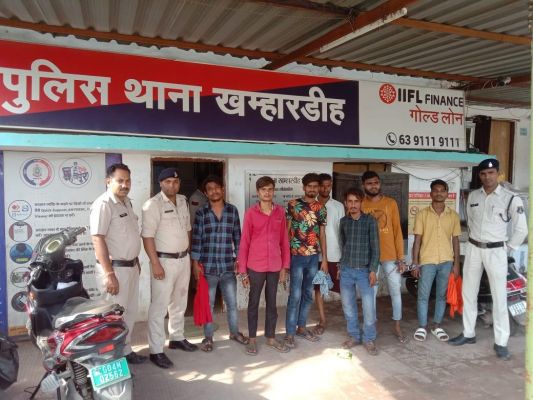 दो सौ फरार वारंटी अपराधी गिरफ्तार , दो दिन चला अभियान