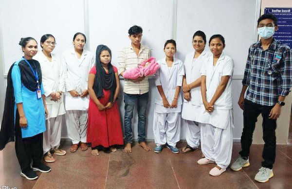 एमसीएच उत्सव में गर्भवती  का सकुशल प्रसव 