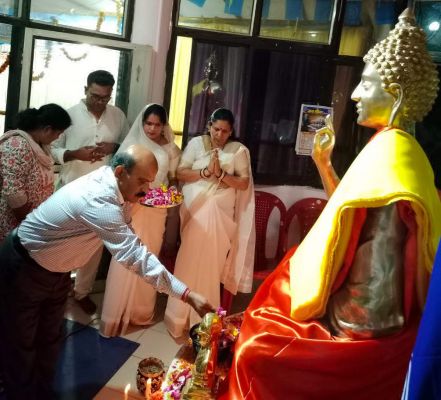 बुद्ध जयंती हर्षोल्लास के साथ मनी