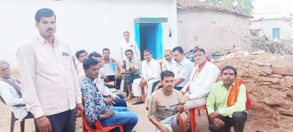 माँ कर्मा जयंती में चैतराम संग सतीश हुए शामिल