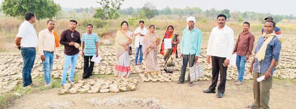 बेलरगाँव में तेंदूपत्ता जनचौपाल