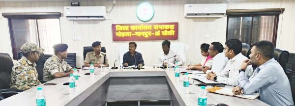  एमएमसी जिले में विस निर्वाचन की तैयारियों को लेकर की समीक्षा