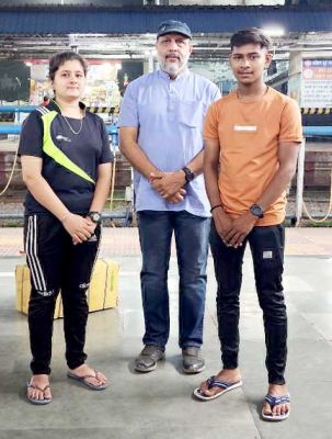 प्रान्शु केसरवानी और वर्षा वर्मा का टेनि कॉईट गेम्स के इंडिया कैंप के लिए चयन