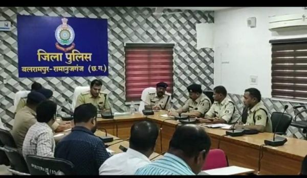 एसपी ने ली विस चुनाव की तैयारियों की समीक्षा बैठक