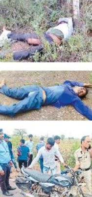 तेज रफ्तार माजदा ने बाइक  सवार को मारी ठोकर, 2 मौत