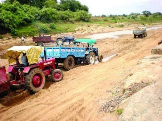 कार्रवाई नहीं होने से रेत माफियाओं के हौसले बुलंद