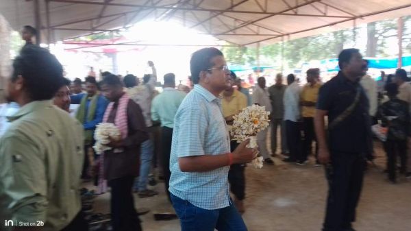 गिरोला देव मेलामड़ाई पहुंचे पीसीसी अध्यक्ष