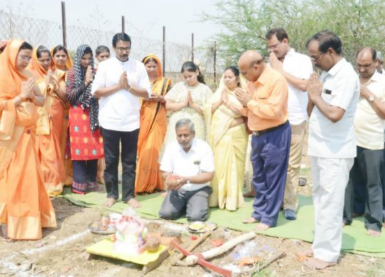 सशिमं में शिशु वाटिका व  अतिरिक्त कक्ष का भूमिपूजन