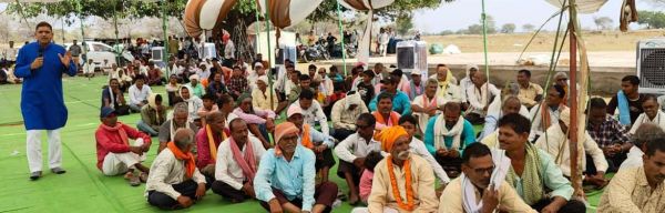 रूवातला में लगी किसान चौपाल, नवाज ने गिनाए सरकार के किसान हितैषी काम