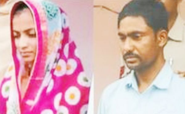 पति पसंद नहीं था, पे्रमी संग गला दबाकर मार डाला 