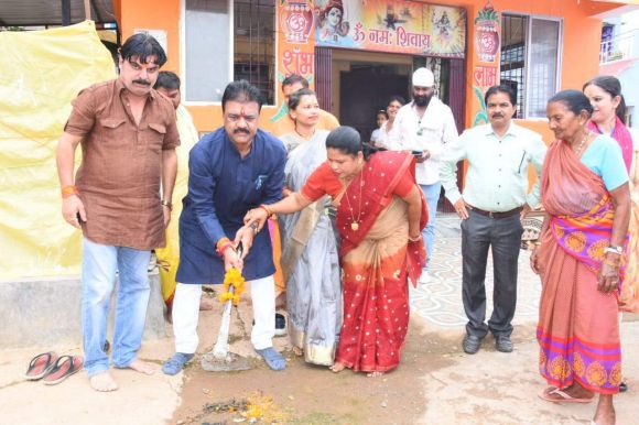 संसदीय सचिव ने विकास कार्यों का किया भूमिपूजन