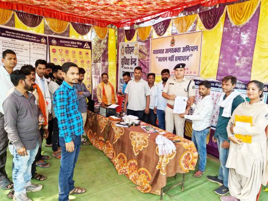 शिविर में 27 चालकों का बना लर्निंग लाईसेंस