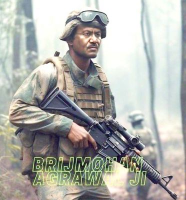 बृजमोहन का नया अग्निवीर लुक, पूछा- क्या मै ऐसा दिखता यदि.....!