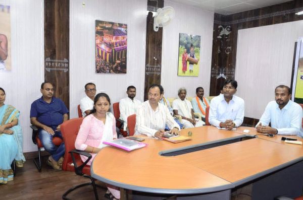  विभिन्न योजनाओं के हितग्राहियों के खाते में राशि अंतरित