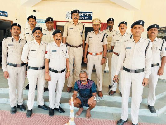 पिता की हत्या, आरोपी बेटा गिरफ्तार