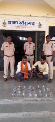 अवैध शराब दो आरोपी पकड़ाए