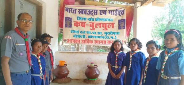 महाराणा प्रताप जयंती पर बड़ेबेंदरी में खोला प्याऊ  घर