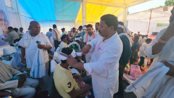 केशकाल विस के 500 से अधिक गायता, पुजारी, मांझी, चालकी का सम्मान