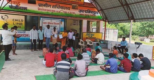 नरेली गांव में हर घर में नल कनेक्शन