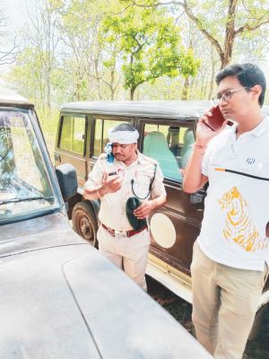 अतिक्रमण हटाने गए वन अमले पर तीर-कमान, पत्थर-गुलेल से हमला, कई घायल