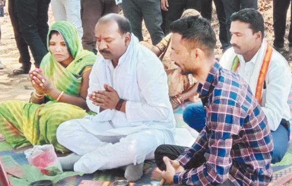 विधायक कमरो ने किया बहुप्रतीक्षित विकास कार्यों का भूमिपूजन