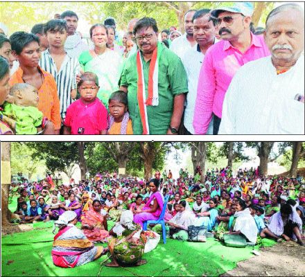 पमशाला में स्वास्थ्य पंचायत सम्मेलन दिव्यांगों को बैसाखी, दर्जनों राशन कार्ड वितरित