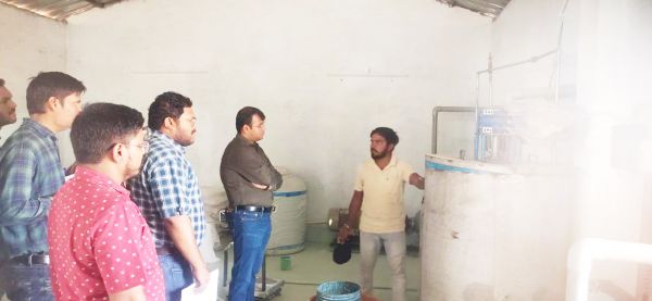 जिपं सीईओ ने केसीजी जिले  में चल रहे कार्यों का निरीक्षण