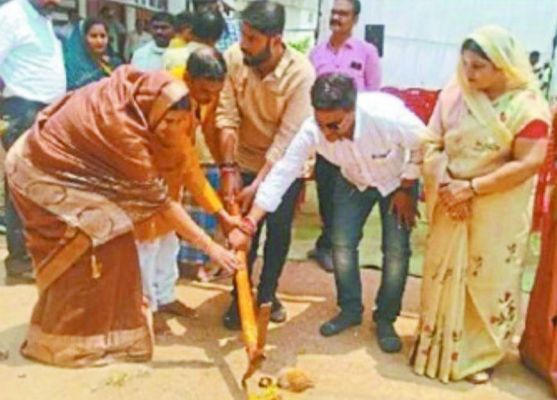 विधायक ने किया विभिन्न विकास कार्यों का भूमिपूजन