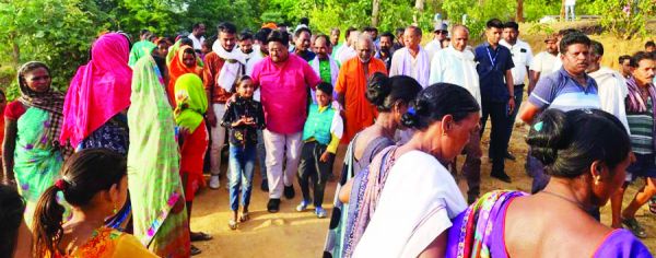 9 करोड़ 18 लाख के उद्यानिकी महाविद्यालय निर्माण के लिए मिंज ने किया भूमिपूजन