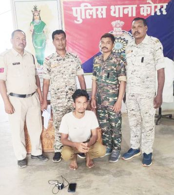अगूंठा लगवाकर वृद्धा के खाते  से पैसे निकाले, गिरफ्तार