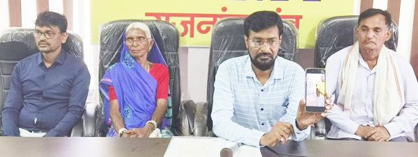 किसान की भूमि पर बेजा कब्जा के आरोप में घिरे कांग्रेस नेता बांधव
