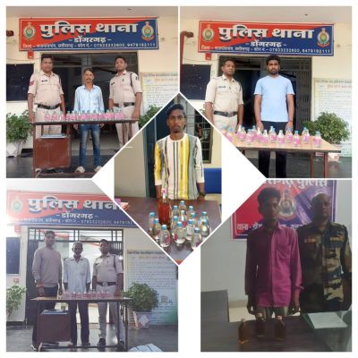 5 के खिलाफ आबकारी एक्ट की कार्रवाई