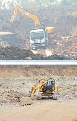 परिवहन की अनुमति लेकर बेरलाकला के 8 एकड़ निस्तारी तालाब में अवैध खुदाई, गुस्से में ग्रामीण