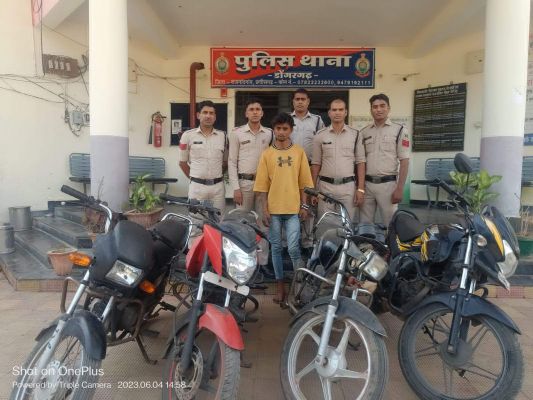 बाईक चोरी का आरोपी गिरफ्तार