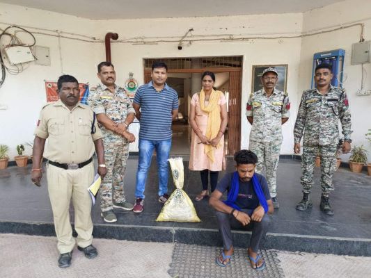 गांजा समेत एक गिरफ्तार