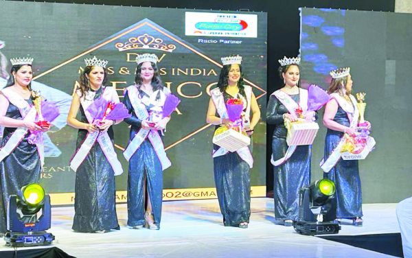 राजिम की डॉ. गुरप्रीत कौर उपविजेता  के साथ ग्रेंड  मिसेस बनी