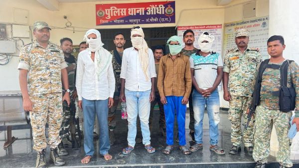 देवी प्रतिमा को आग लगाई, 4 आदिवासी गिरफ्तार