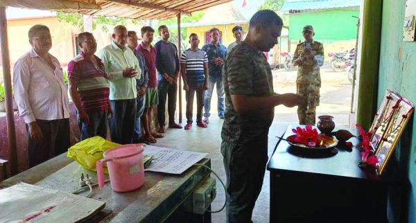 गाटम के शहीदों को किया नमन