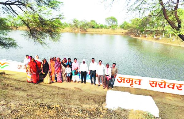 जिले के 87 अमृत सरोवर को दिया गया बेहतरीन स्वरूप