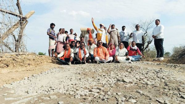 सडक़ निर्माण किए बगैर ही राशि का आहरण