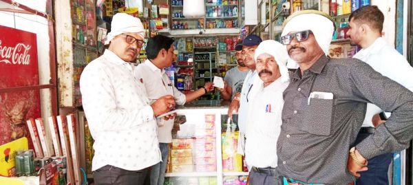 7 दुकानदारों से 18 सौ जुर्माना, प्रतिबंधित प्लास्टिक जब्त
