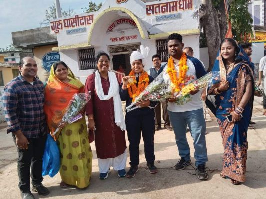 वेटलिफ्टर खिलाड़ी एकता  ने जीता स्वर्ण पदक