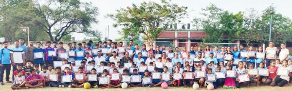 परखंदा में ग्रीष्मकालीन खेल प्रशिक्षण शिविर