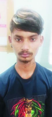 चाकू दिखाकर डराने वाला आरोपी पकड़ाया